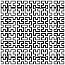 Hilbert curve of order 5